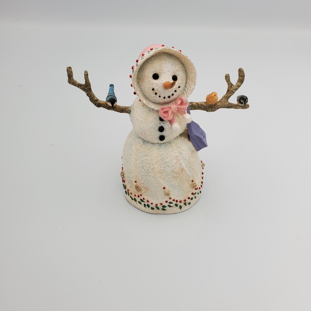 VINTAGE 2001 Lenox Little Miss Snowflake Porcelain Figurine With Original Box